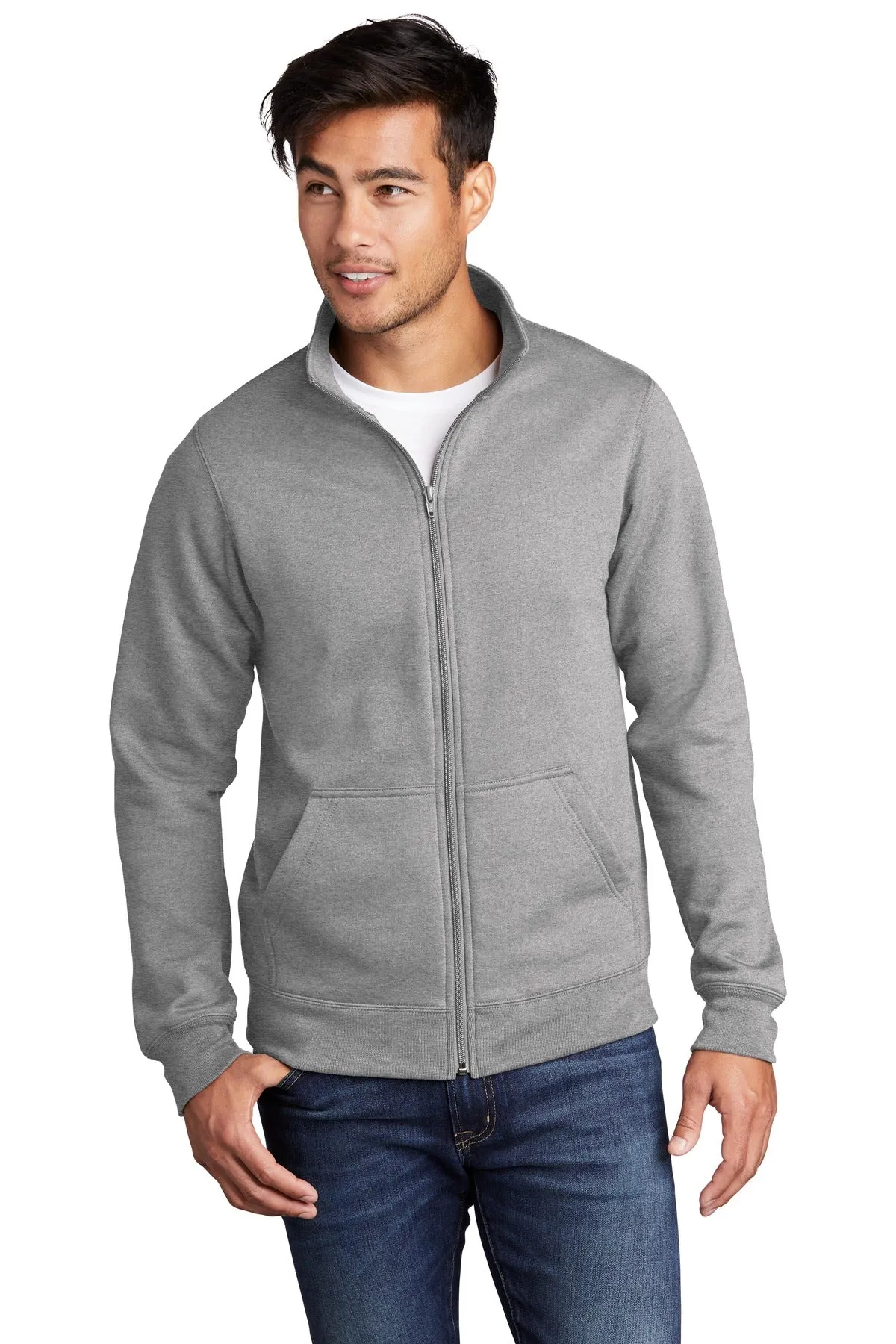 Port & Company ¨ Core Fleece Cadet Full-Zip Sweatshirt PC78FZ