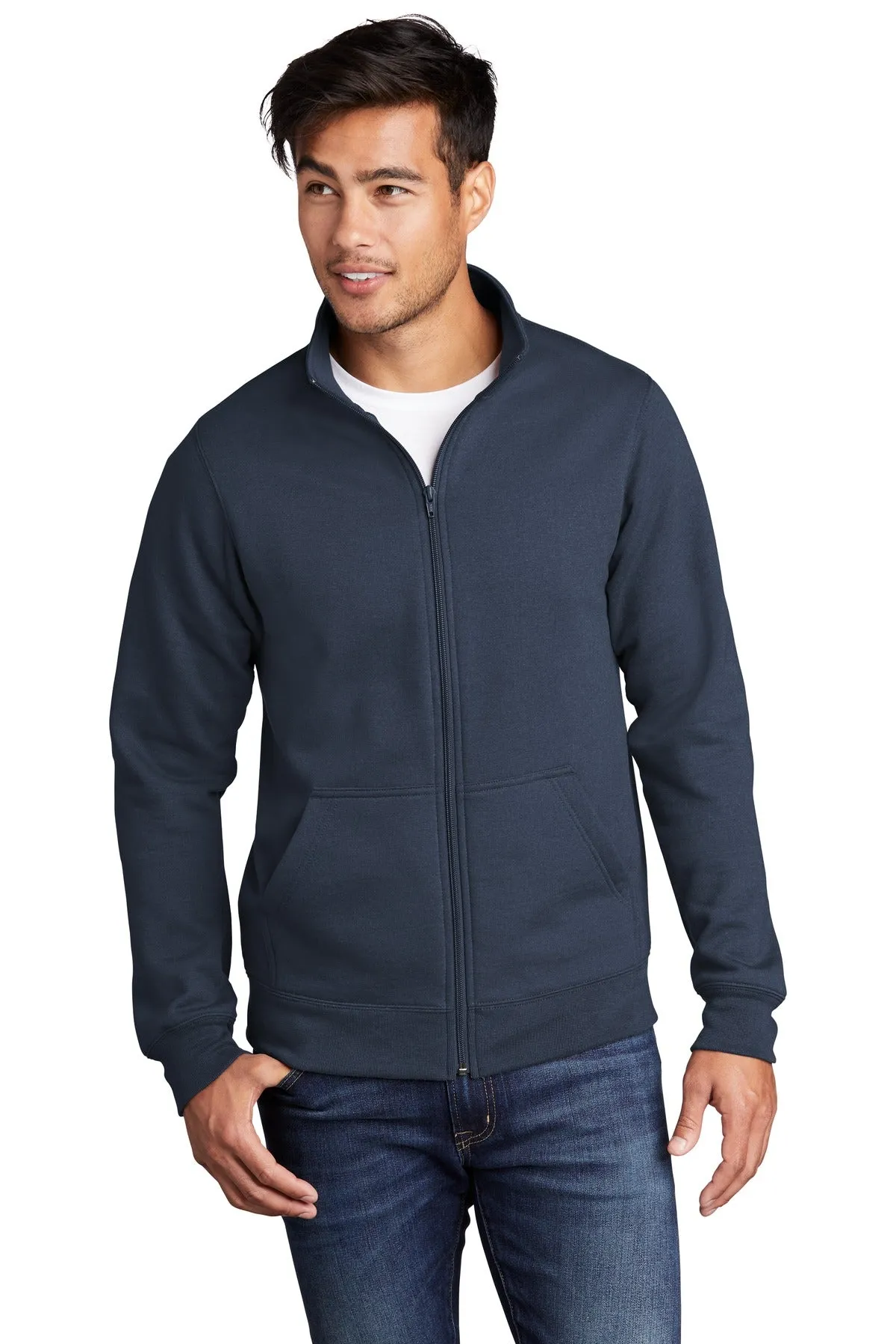 Port & Company ¨ Core Fleece Cadet Full-Zip Sweatshirt PC78FZ