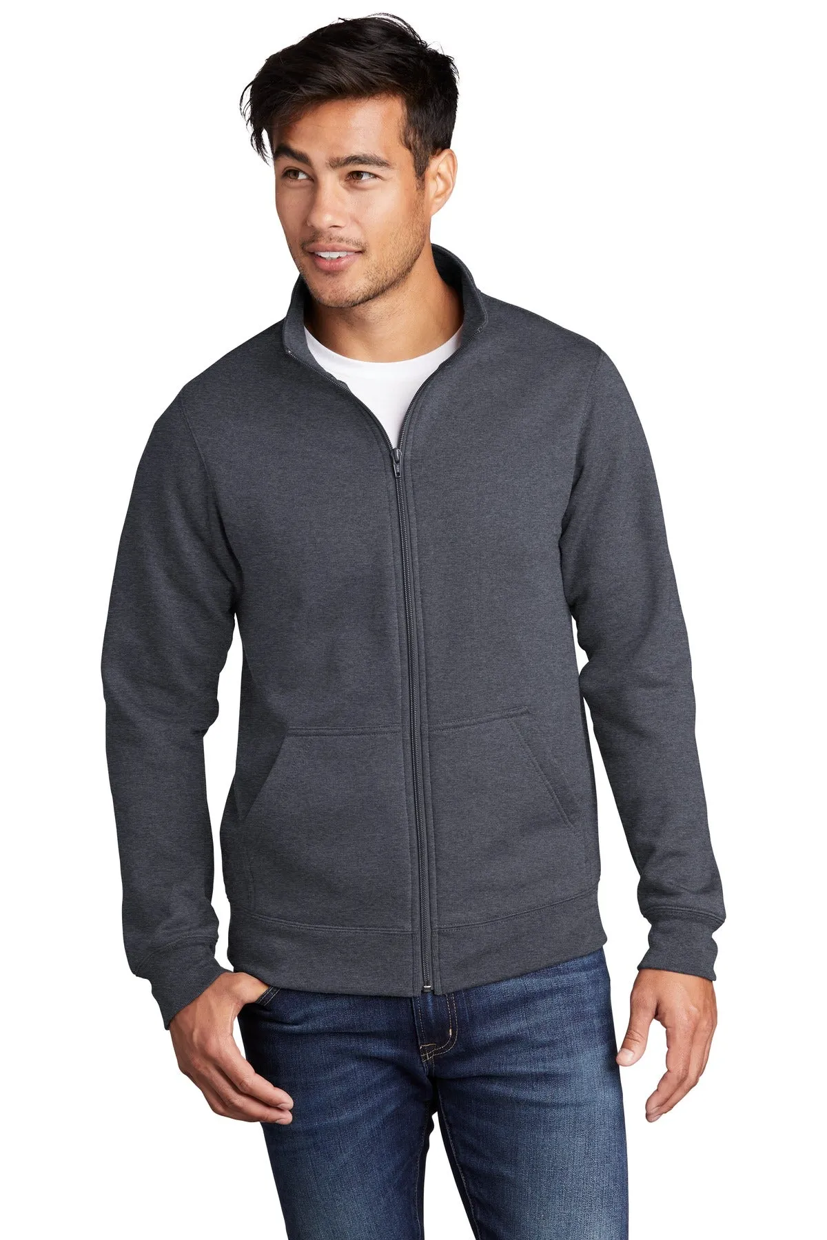 Port & Company ¨ Core Fleece Cadet Full-Zip Sweatshirt PC78FZ