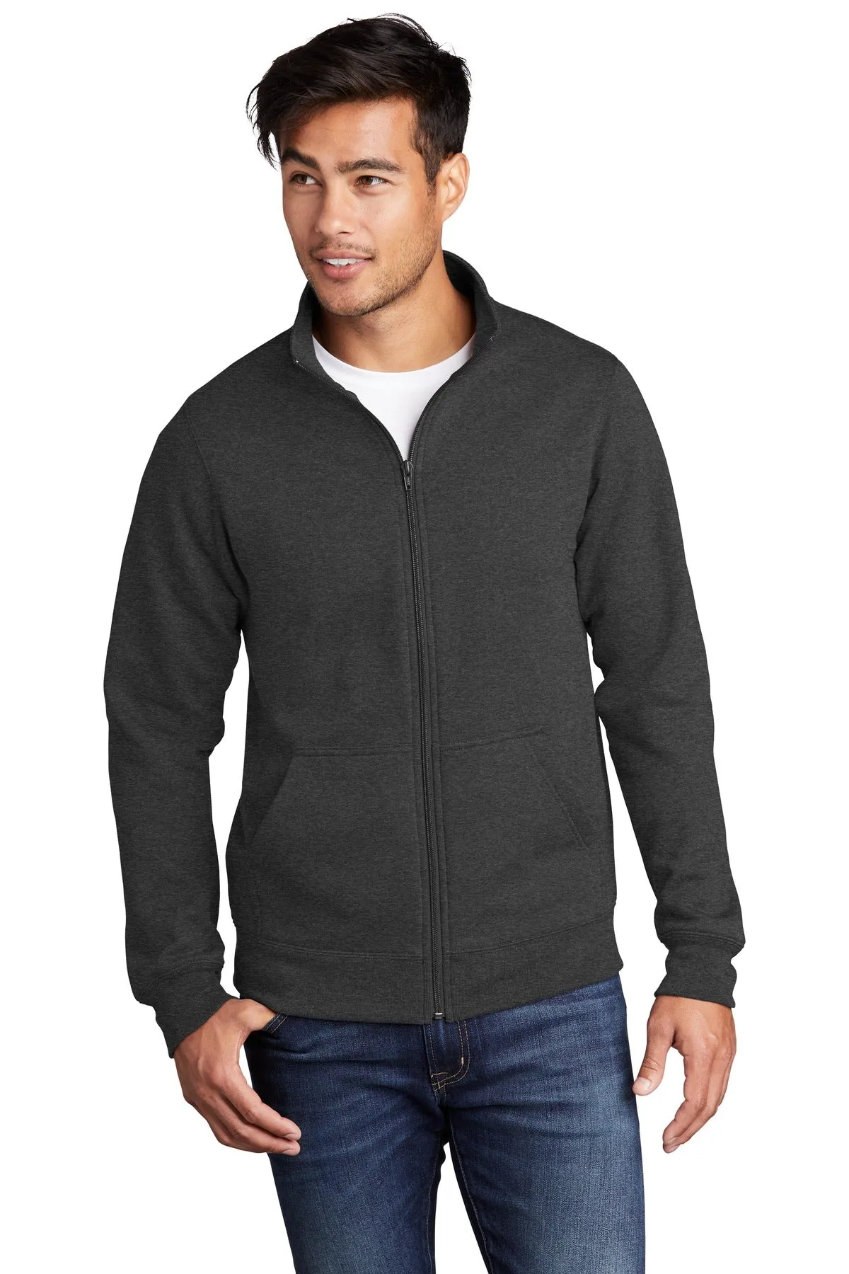 Port & Company ¨ Core Fleece Cadet Full-Zip Sweatshirt PC78FZ