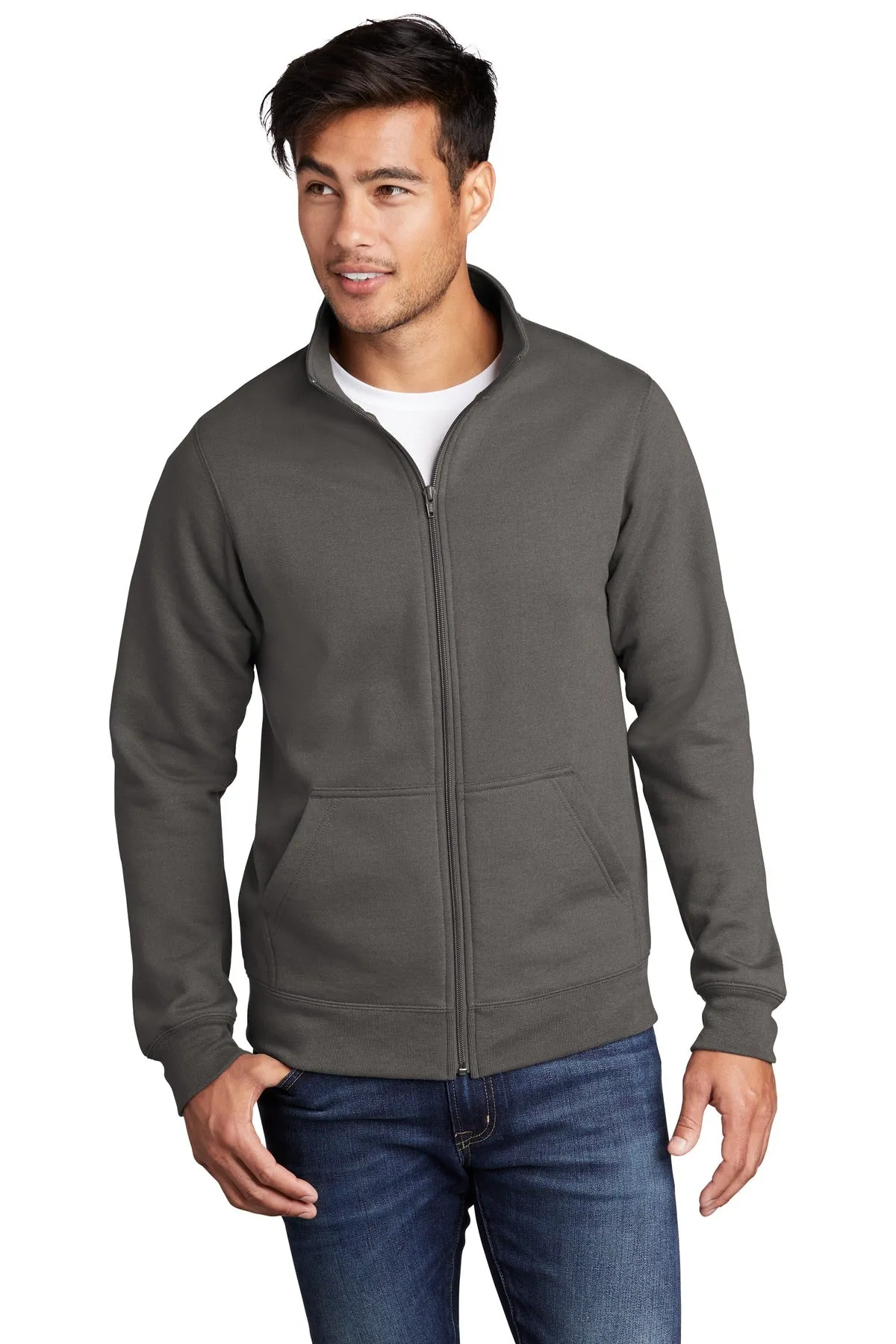 Port & Company ¨ Core Fleece Cadet Full-Zip Sweatshirt PC78FZ