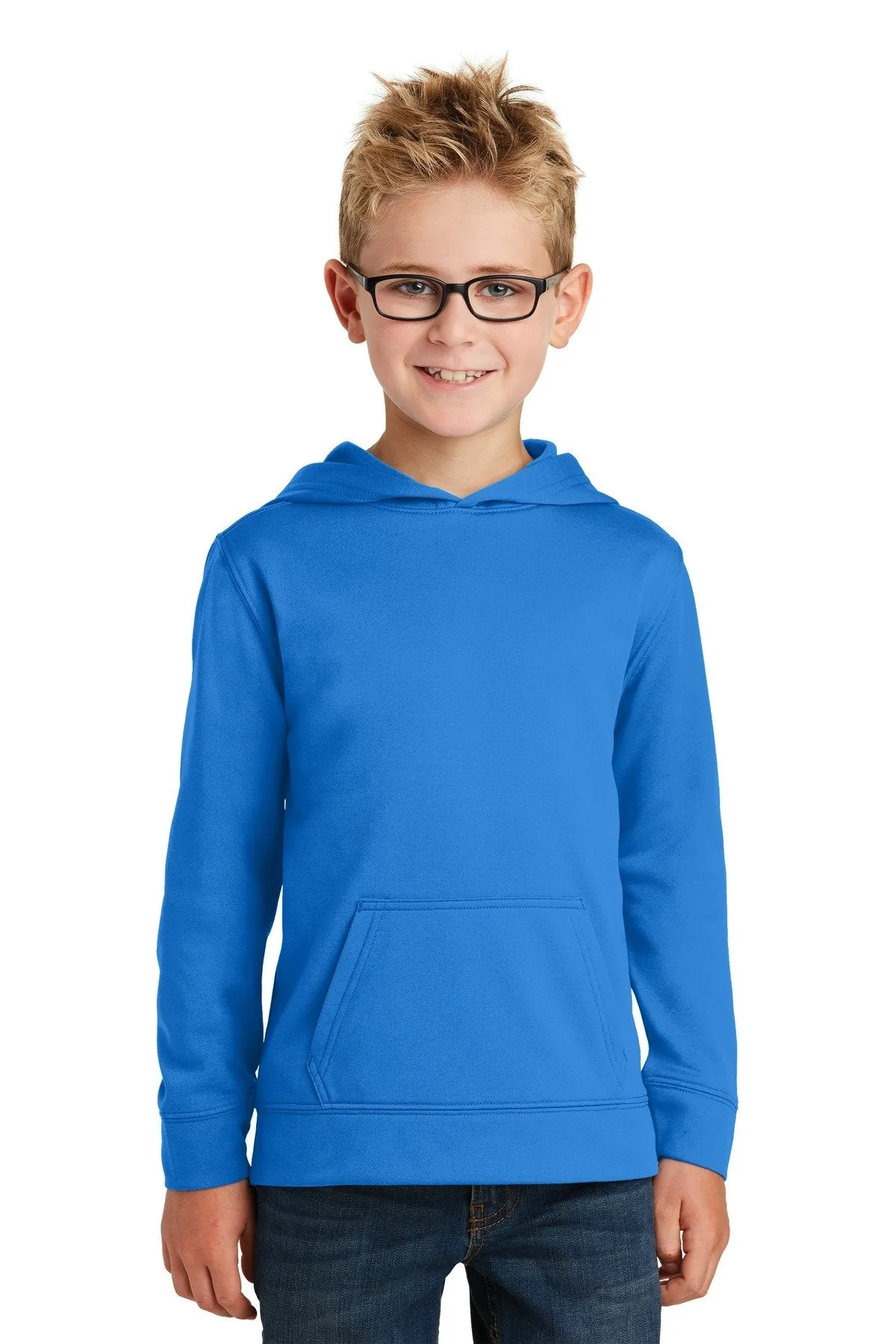 Port & Company Youth Performance Fleece Pullover Hooded Sweatshirt. PC590YH