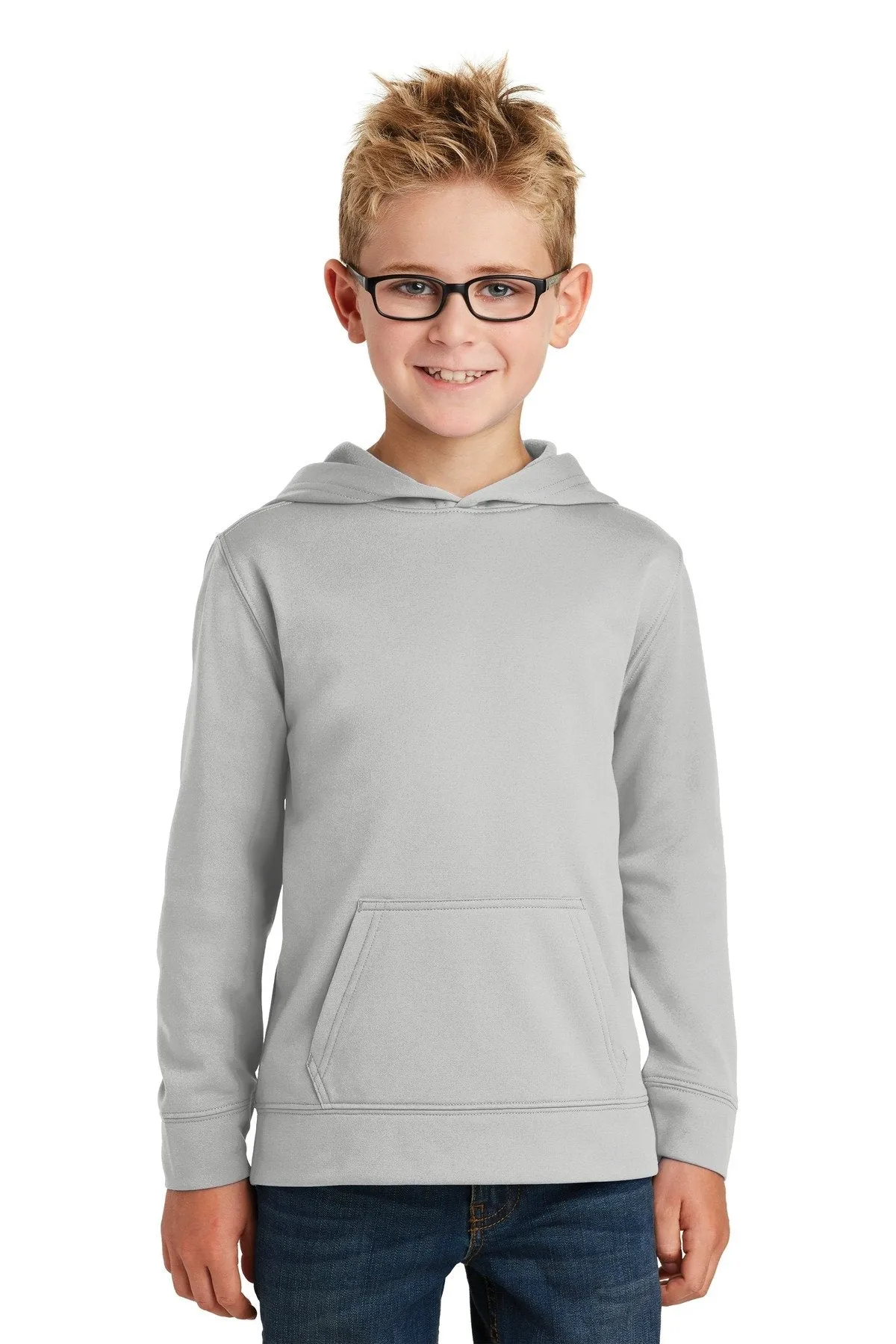 Port & Company Youth Performance Fleece Pullover Hooded Sweatshirt. PC590YH