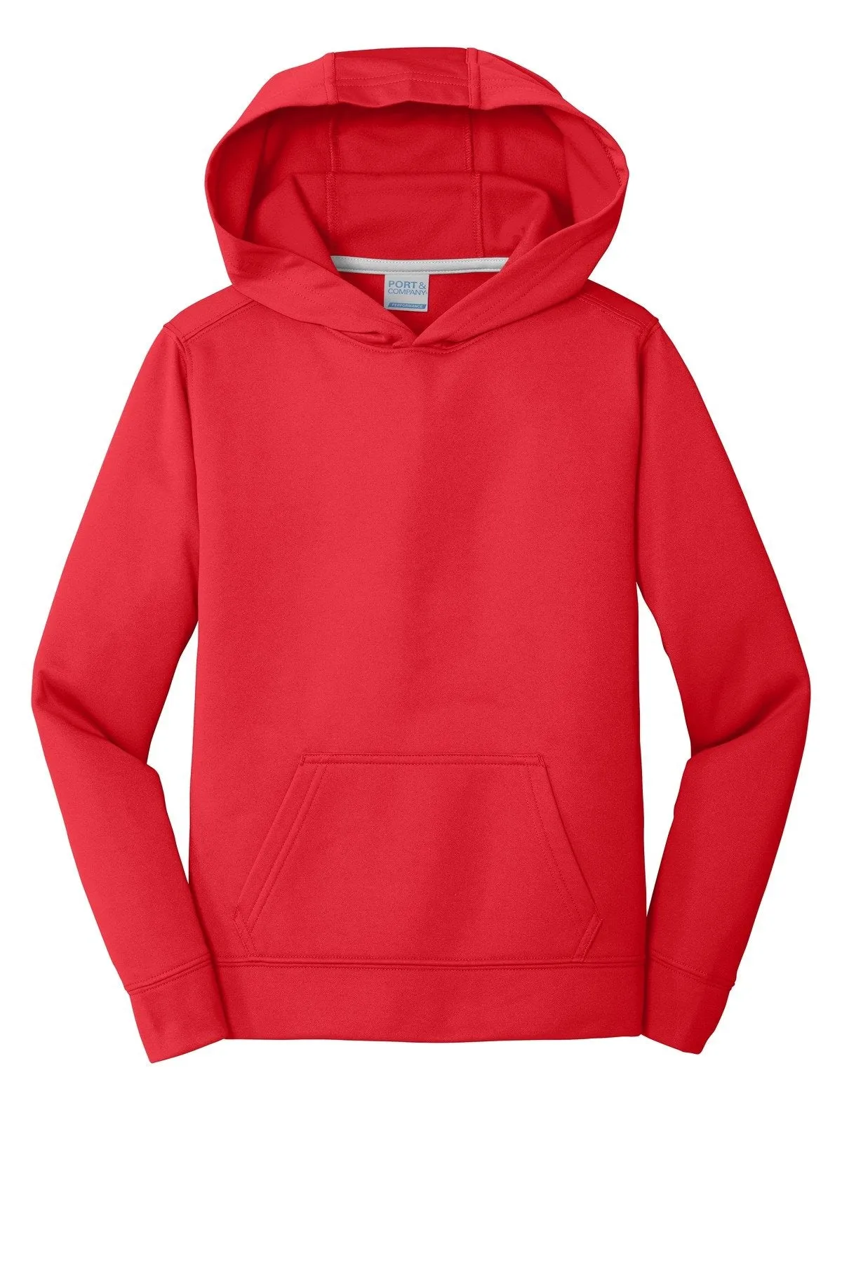 Port & Company Youth Performance Fleece Pullover Hooded Sweatshirt. PC590YH