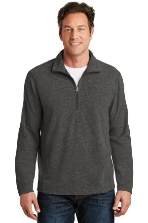 Port Authority¨ Heather Microfleece 1/2-Zip Pullover. F234