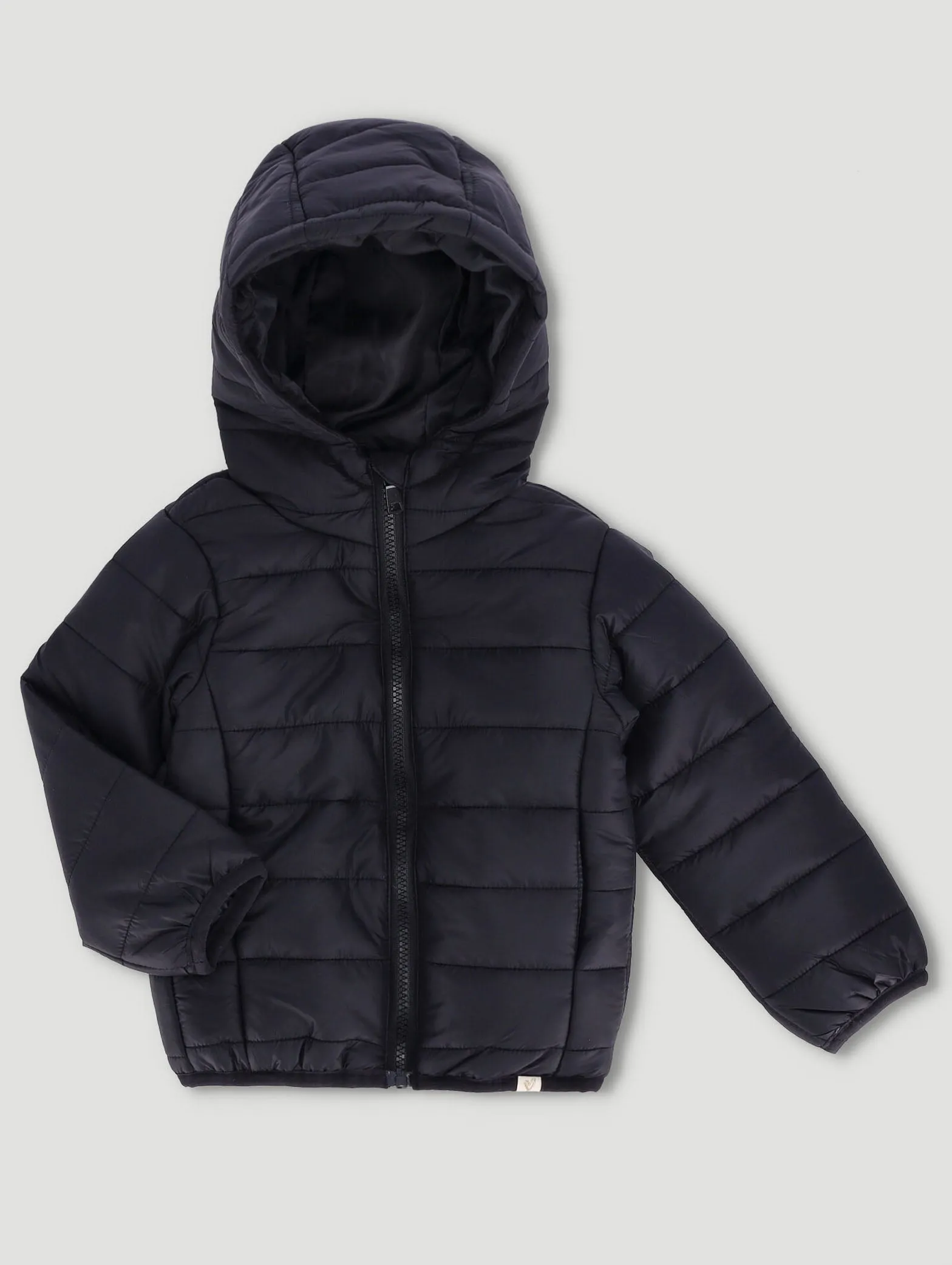 Pre-Girls Core Puffer Jacket - Black