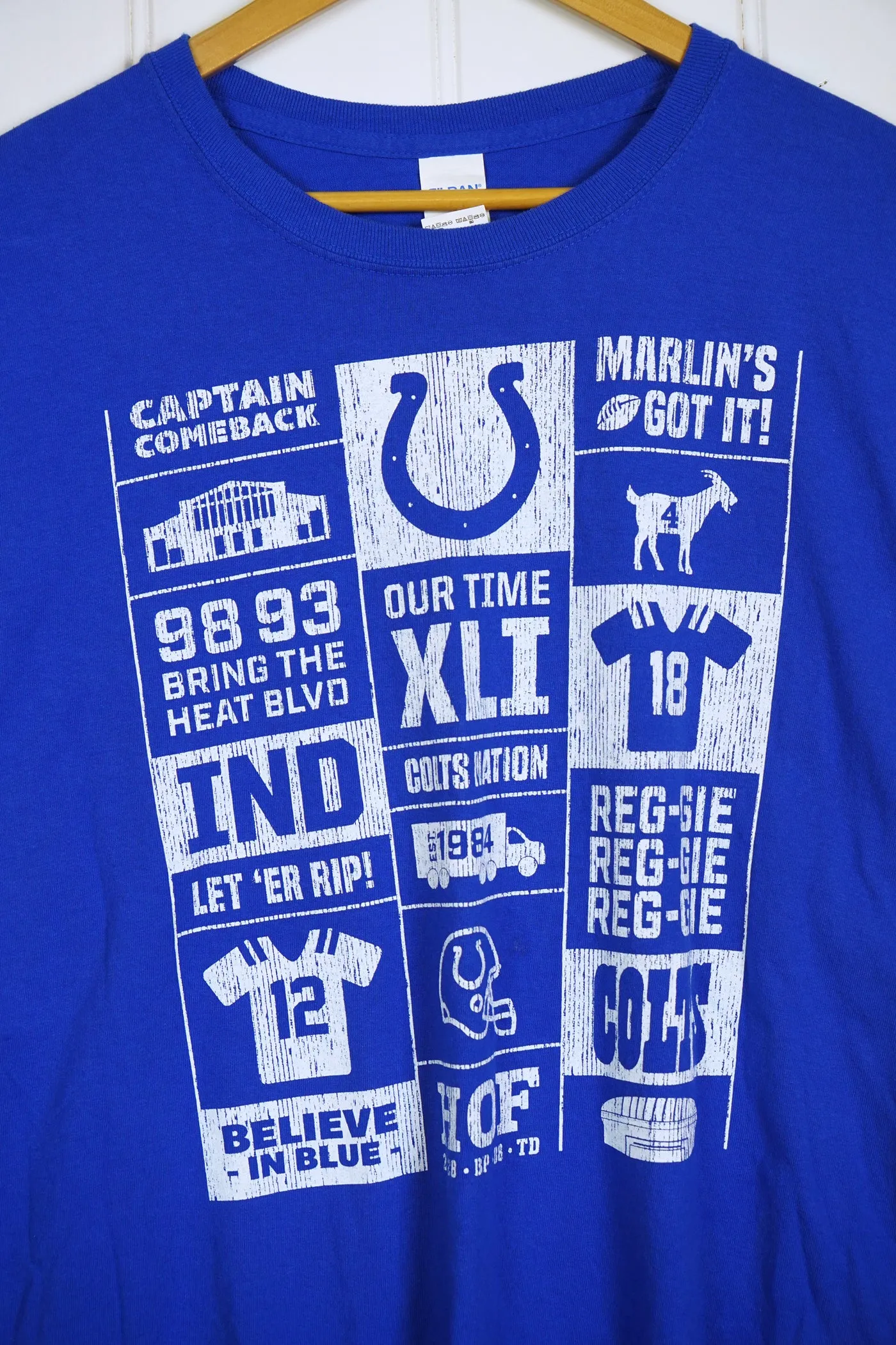 Preloved Sports - Colts 35 Tee - Large
