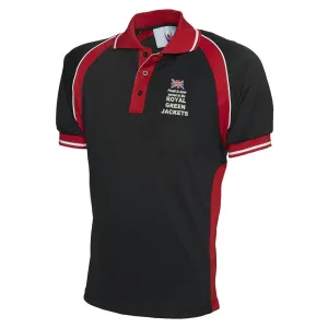 Proud to Have Served in The Royal Green Jackets Embroidered Polyester Sports Polo Shirt