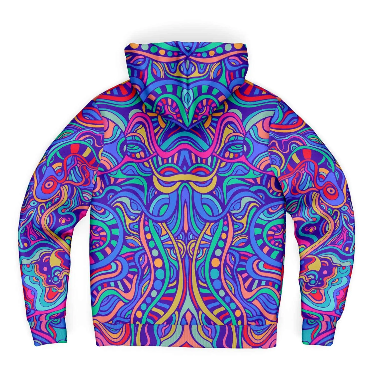 Psychedelic Aurora | Zip Up Hoodie