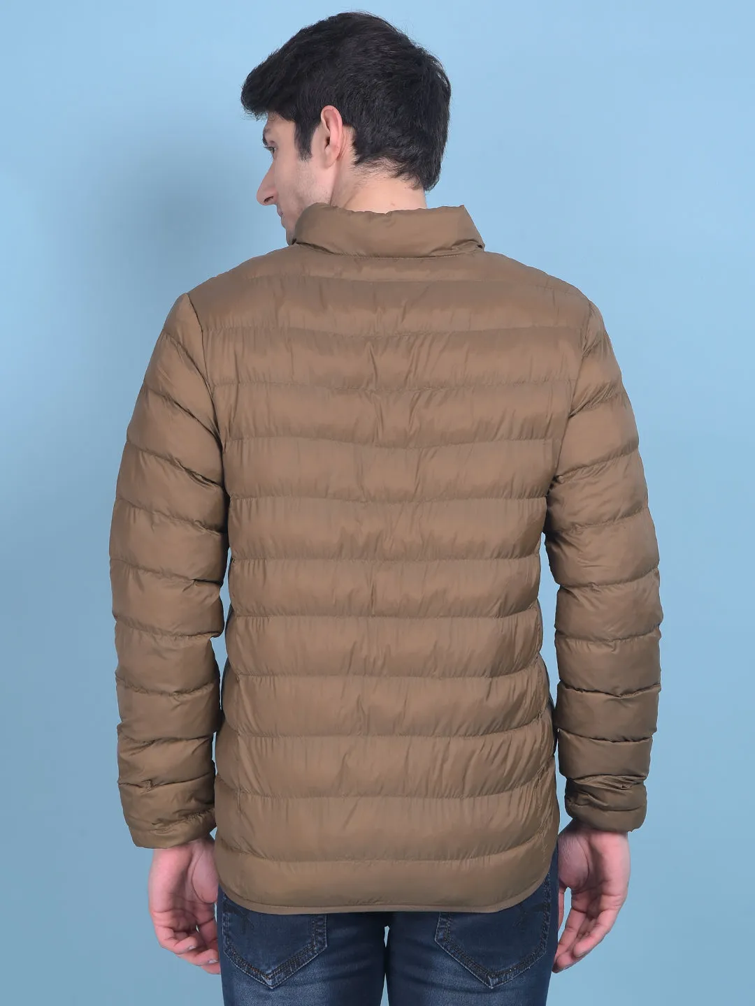 Puffer Jacket in Copper Color