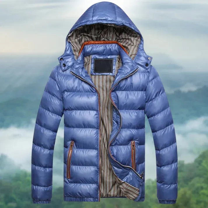 Puffer winter jacket for men - jens