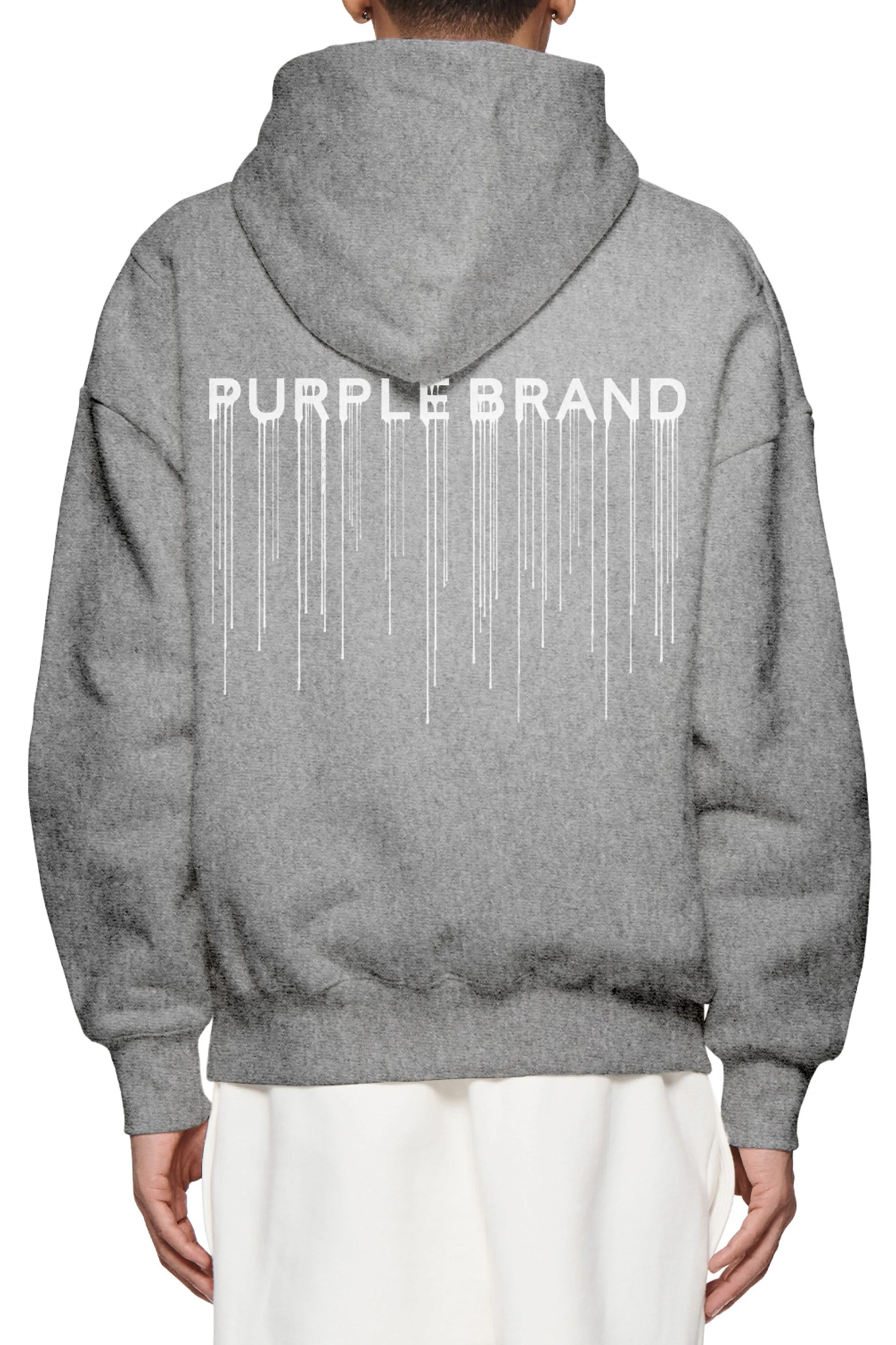 Purple Brand Hwt Fleece Po Hoody (GREY)