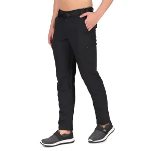 Quick Dry Cargo Pants For Men (Black)