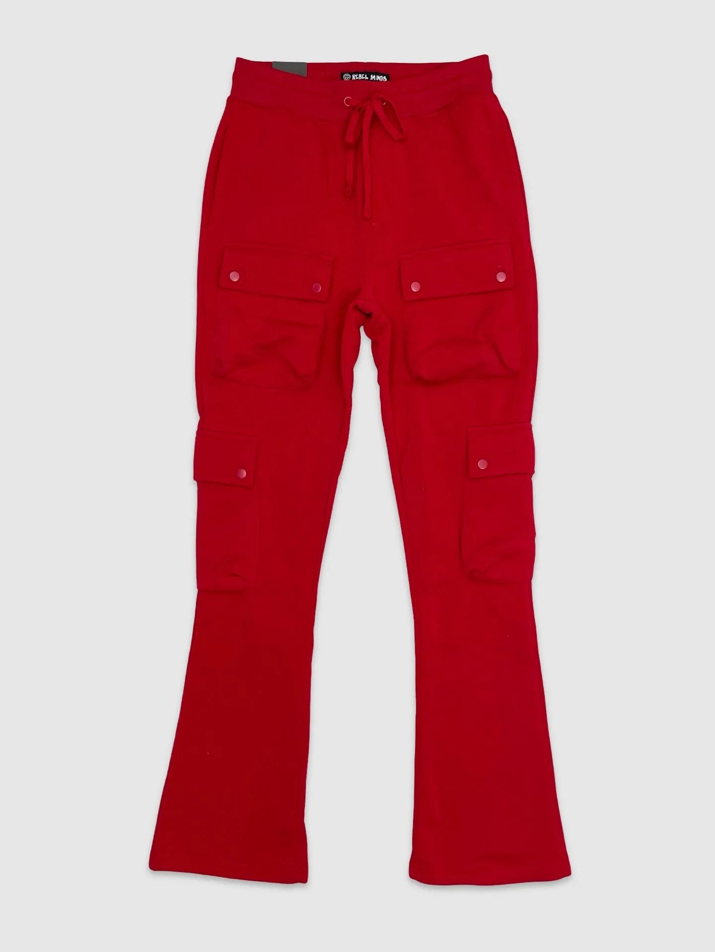 REB-100476-Stacked Cargo Fleece Pants