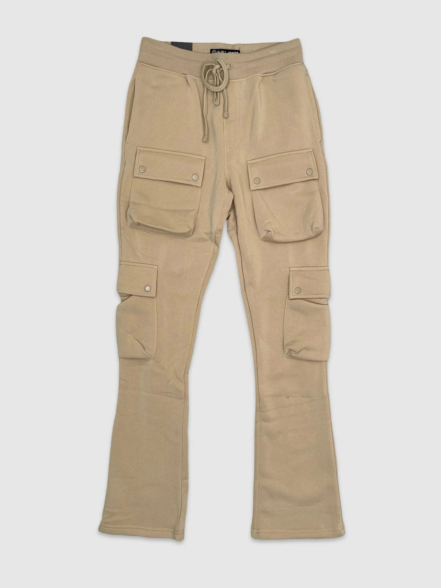 REB-100476-Stacked Cargo Fleece Pants