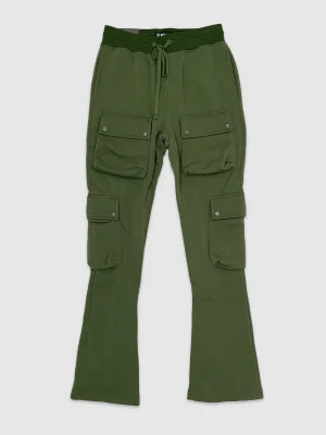 REB-100476-Stacked Cargo Fleece Pants