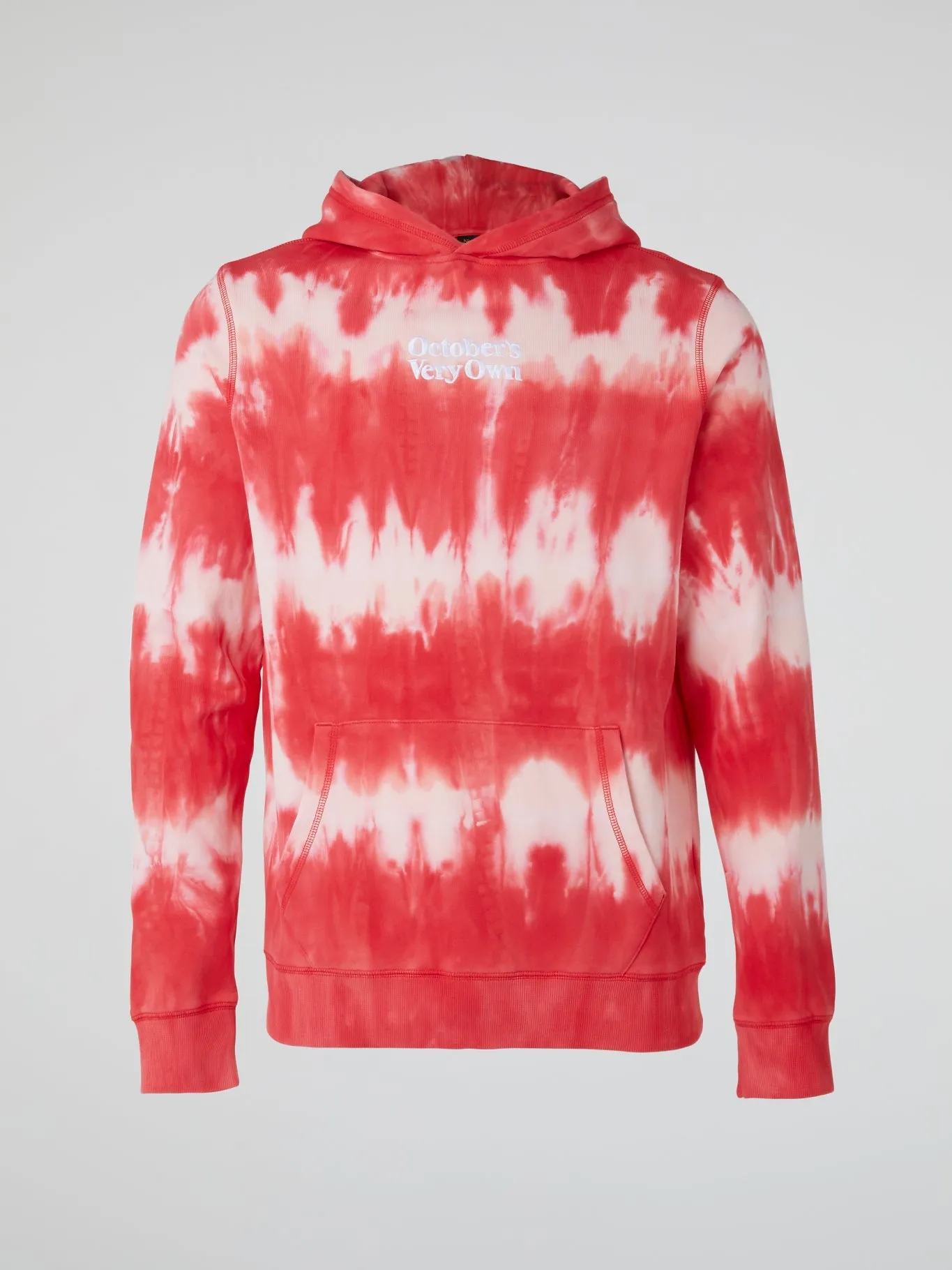 Red Marble Tie Dye Hoodie