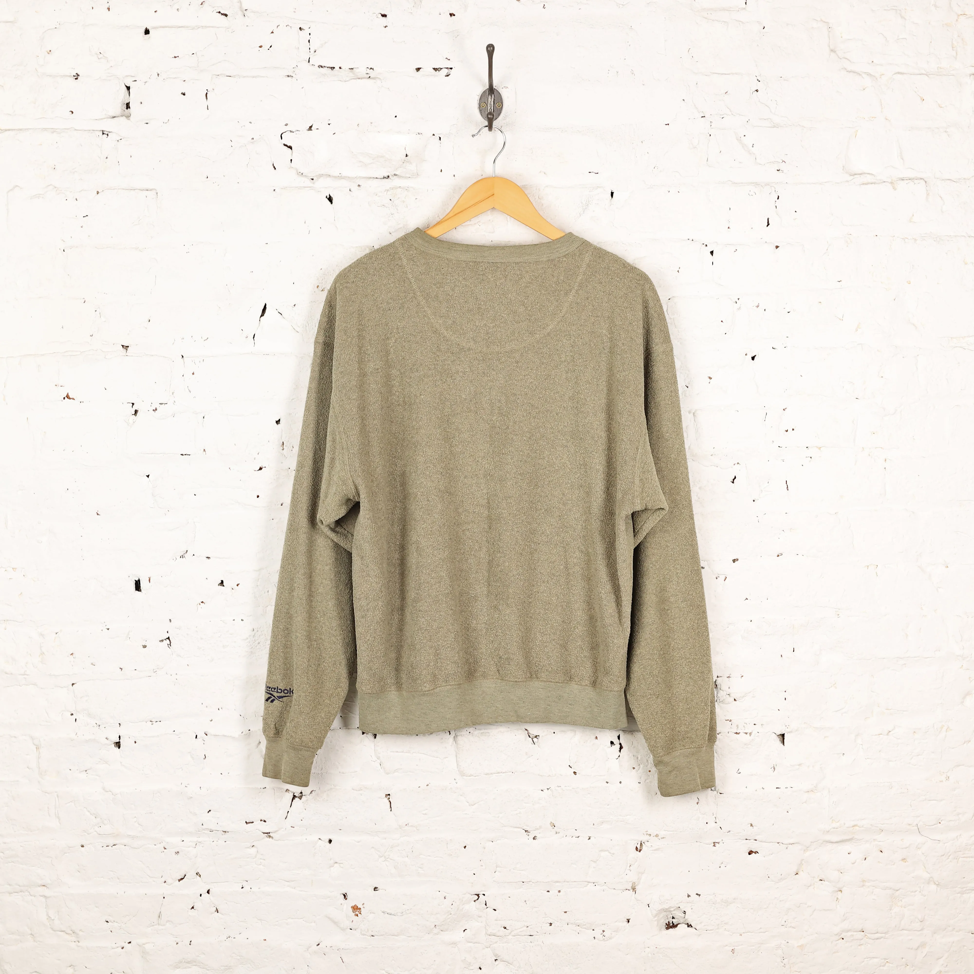 Reebok Golf 90s Fleece Sweatshirt - Beige - M