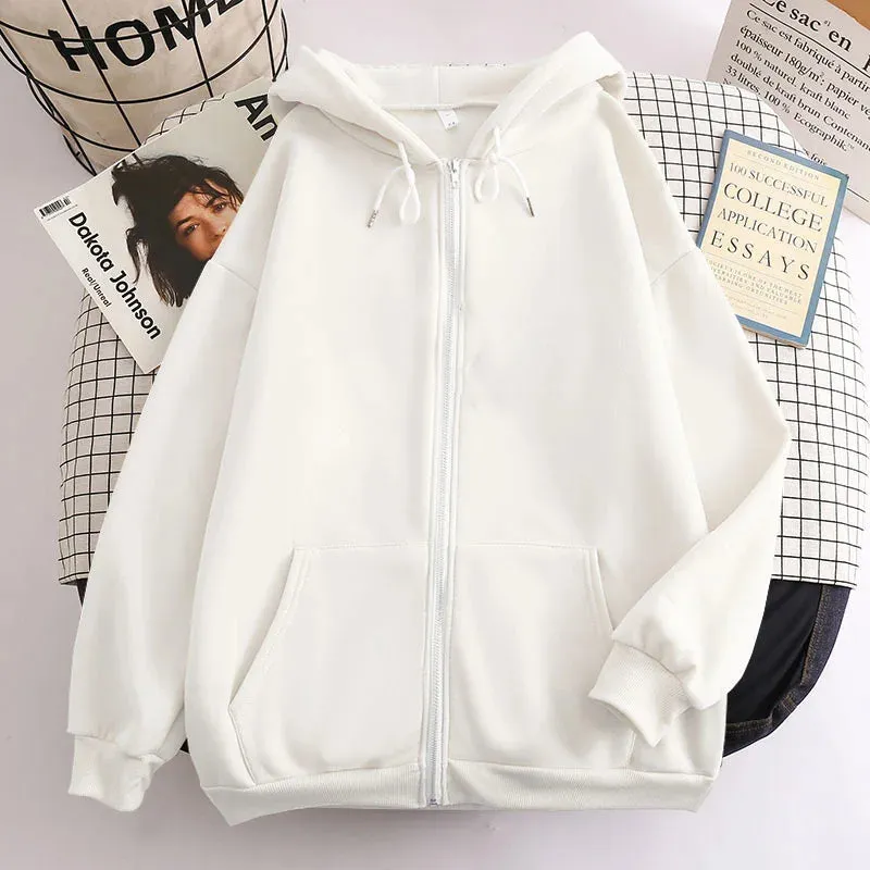 Retro Gothic Zip-Up Hoodie