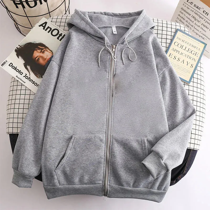 Retro Gothic Zip-Up Hoodie
