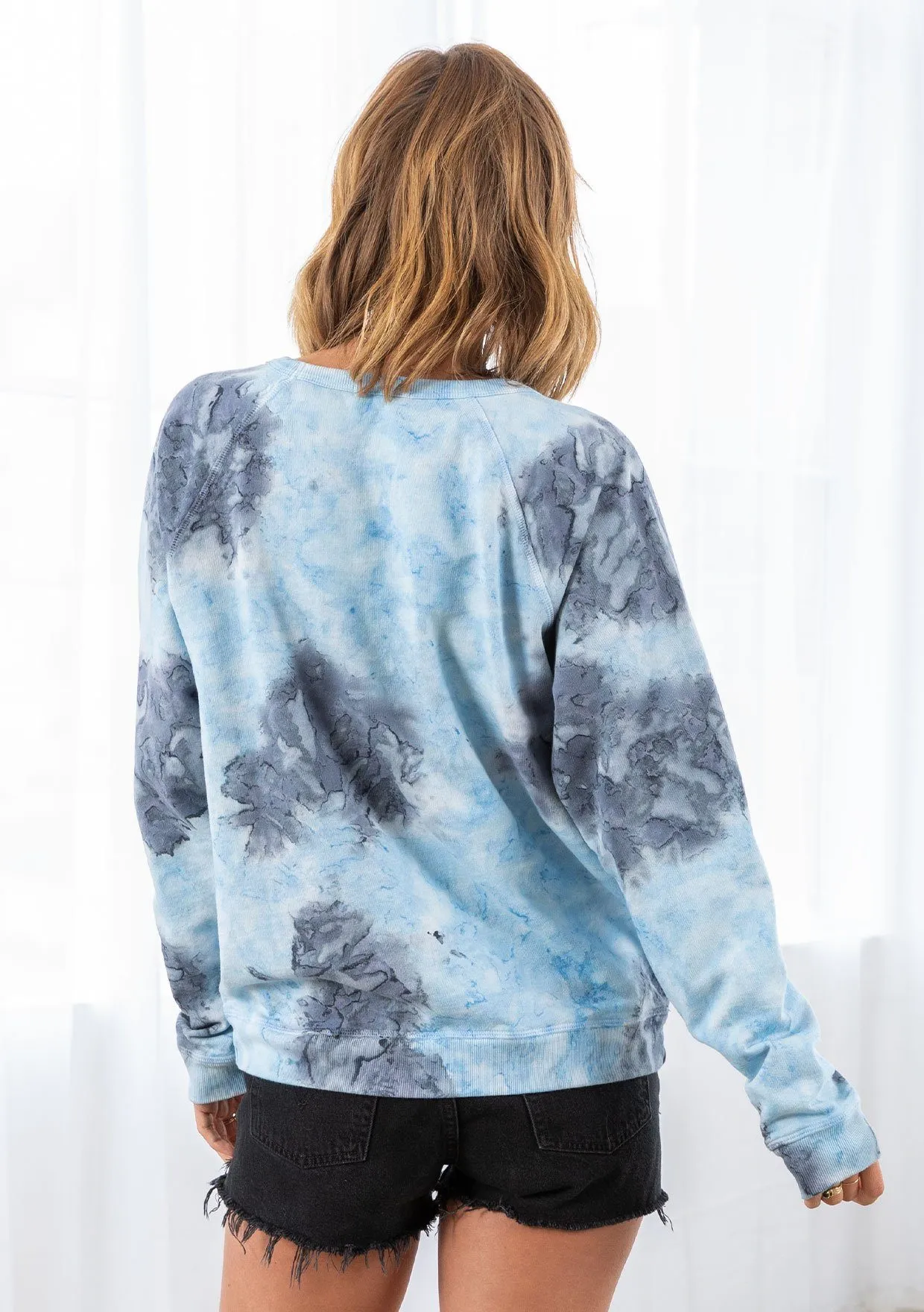 Rising Sun Tie Dye Sweatshirt