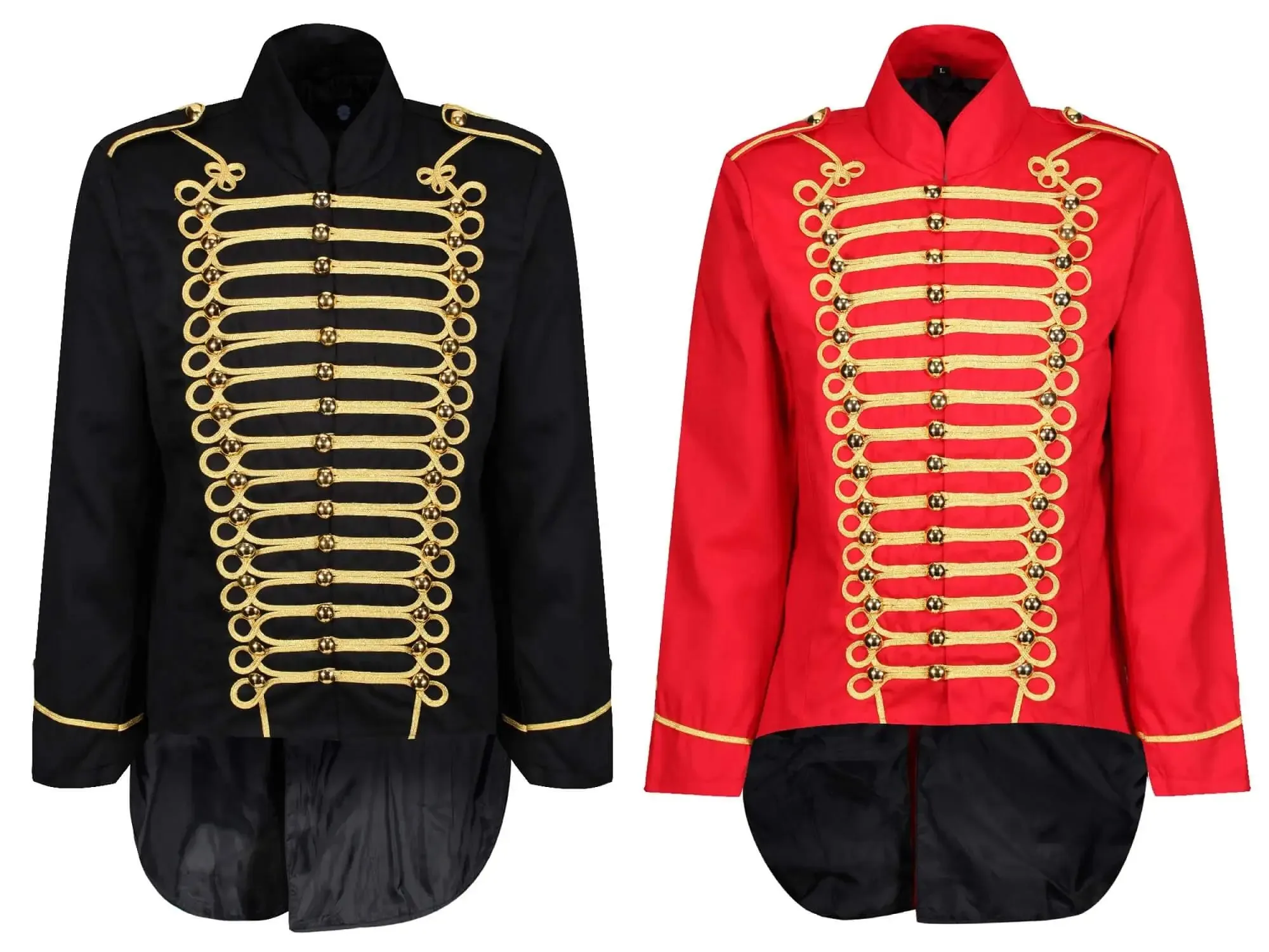 Ro Rox Men's Drummer Parade Jacket Tailcoat