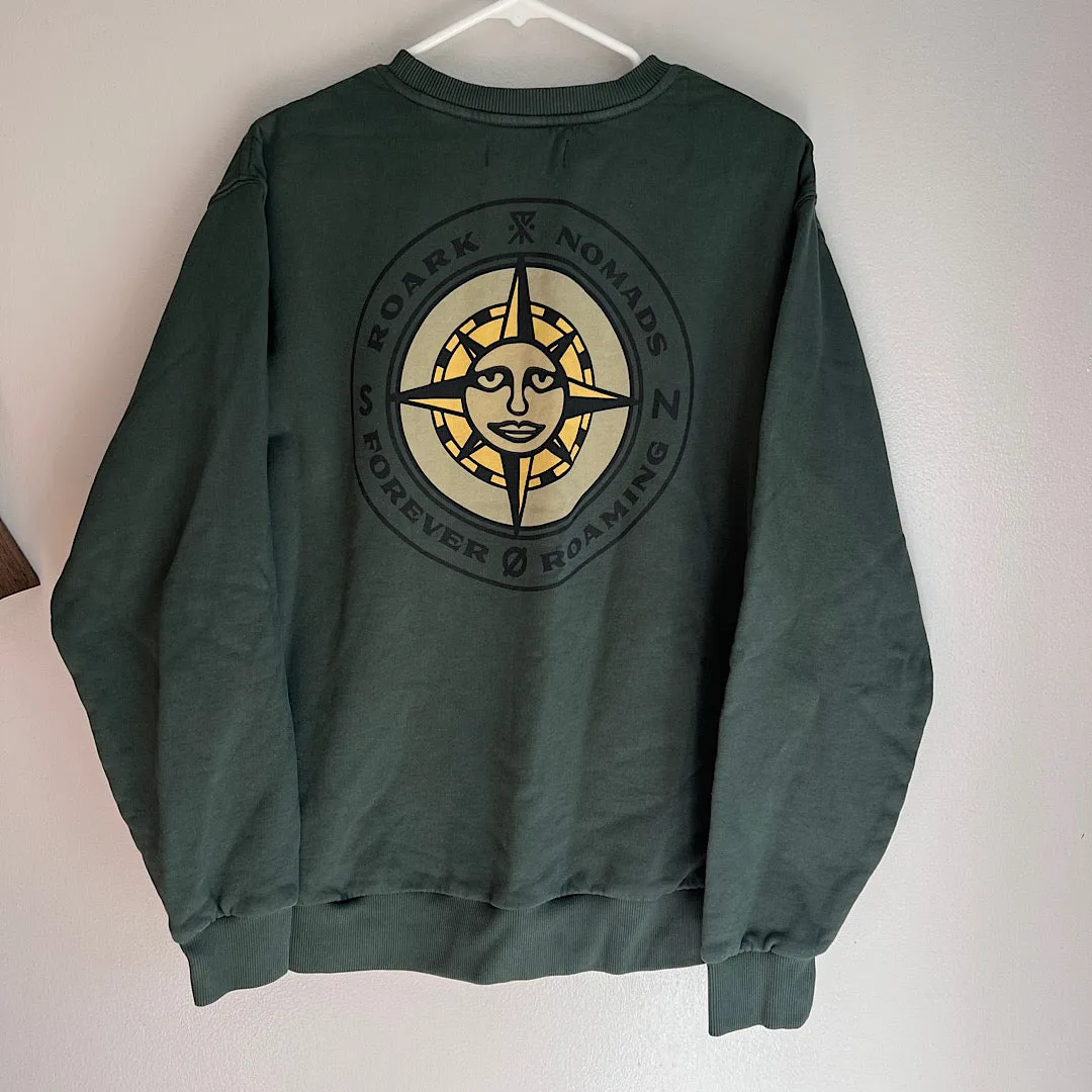Roark Nomads Graphic Crewneck Sweatshirt
