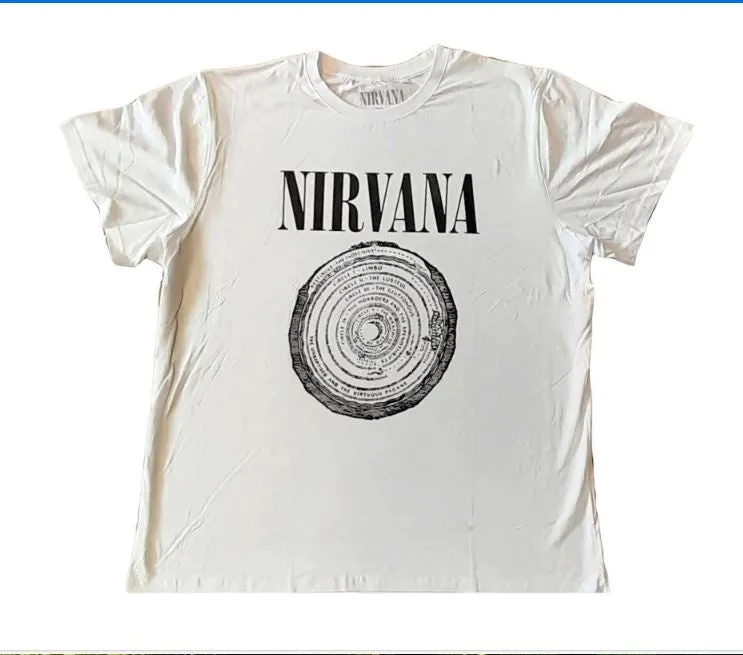 Rock Off - Nirvana "Vestibule" White T-Shirt