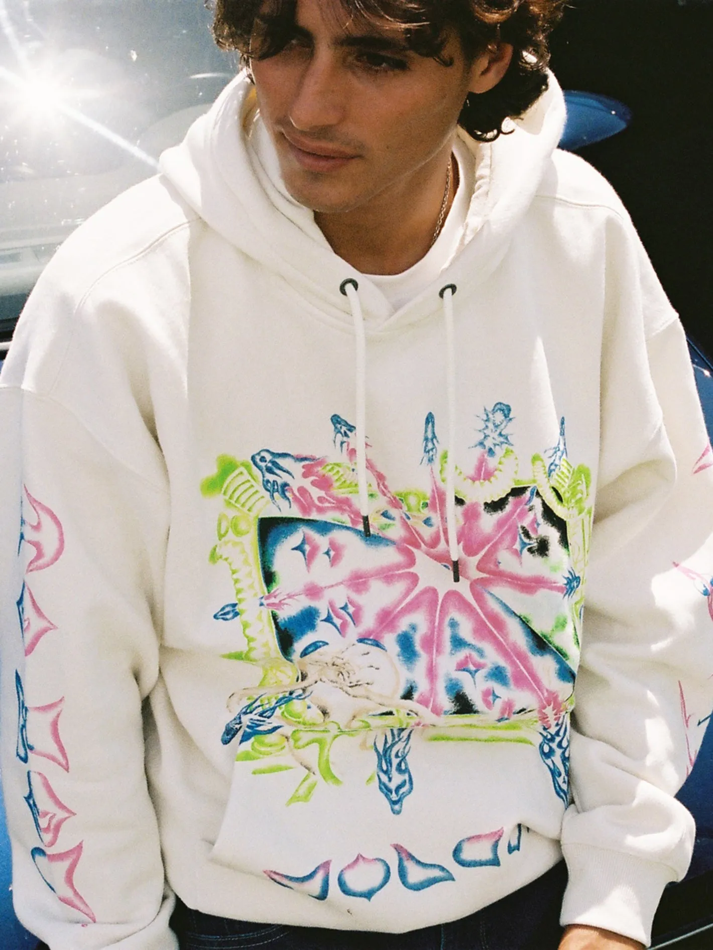 Sam Ryser Hoodie - OFF WHITE
