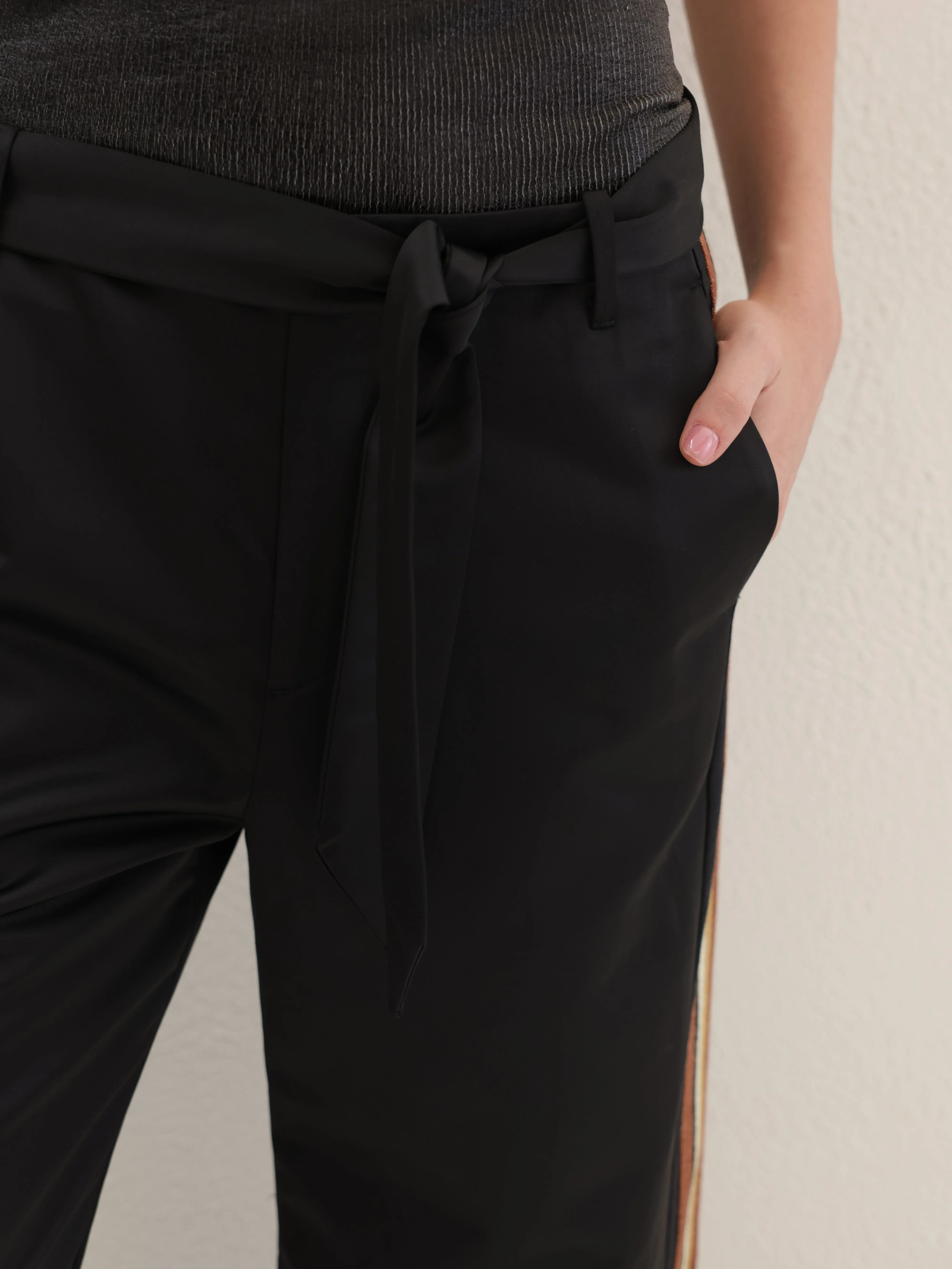 Satin Pants Wide Leg