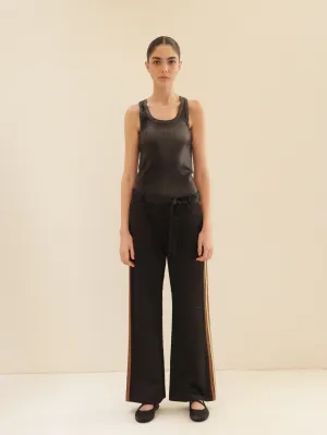 Satin Pants Wide Leg
