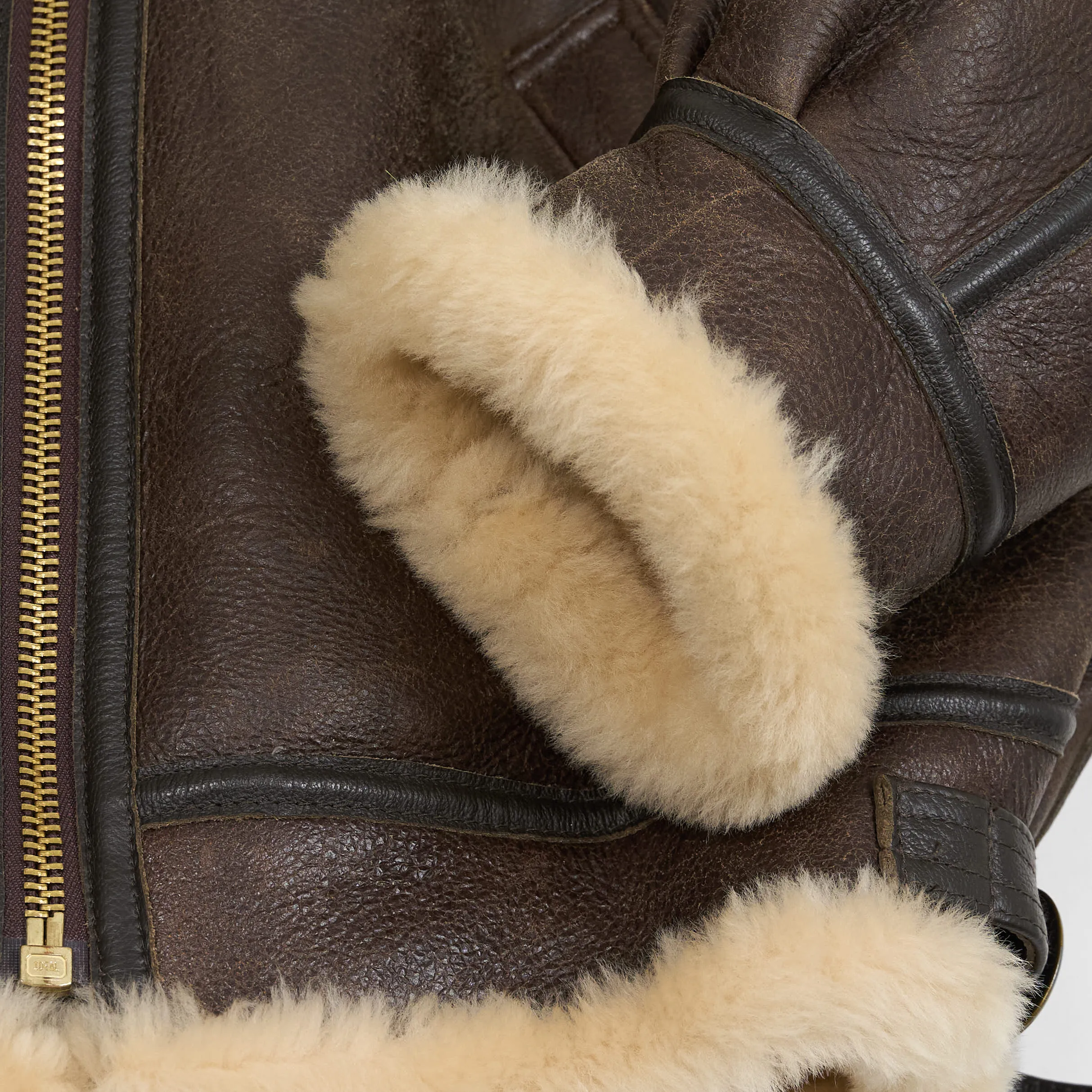 Schott B3 Shearling Bomber Jacket Made in USA