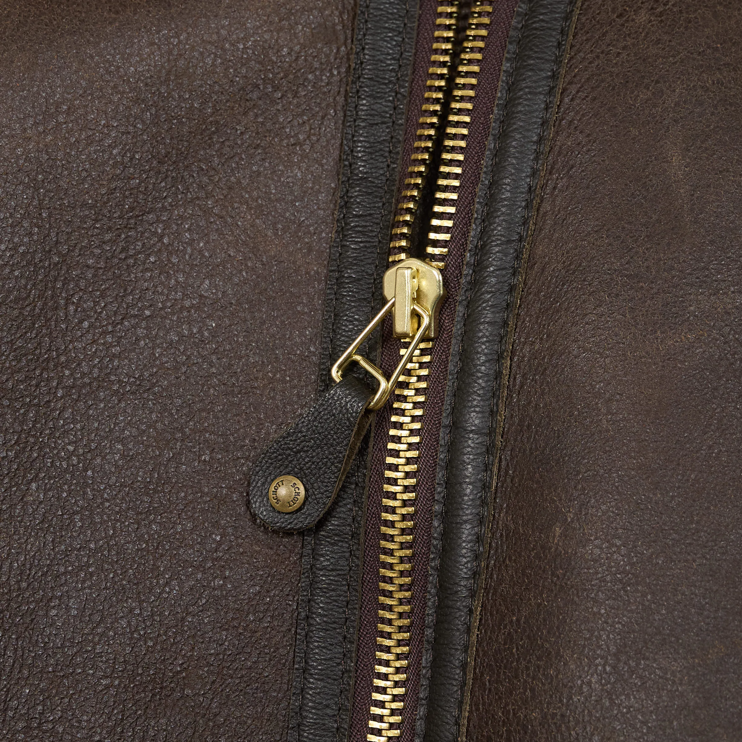 Schott B3 Shearling Bomber Jacket Made in USA