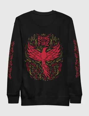 Shadow and Bone Bring the Fire Unisex Premium Sweatshirt [Black]
