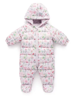 Showerproof padded growsuit - Strawberry Patch