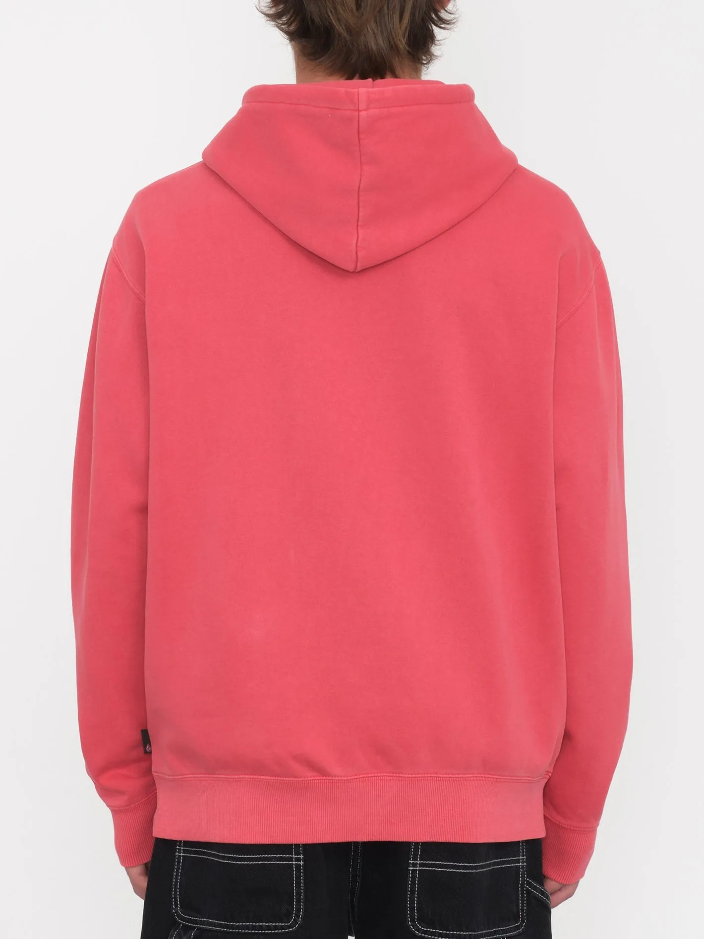 Single Stone Hoodie - WASHED RUBY