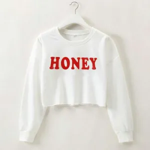 Sober Wear Fleece Cotton Pull Over Sweatshirt For womens 797