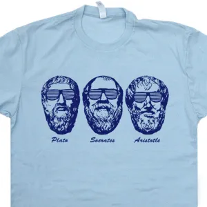 Socrates T Shirt Greek Philosophy T Shirt Plato Shirt Aristotle Shirt Vintage 80s Tees
