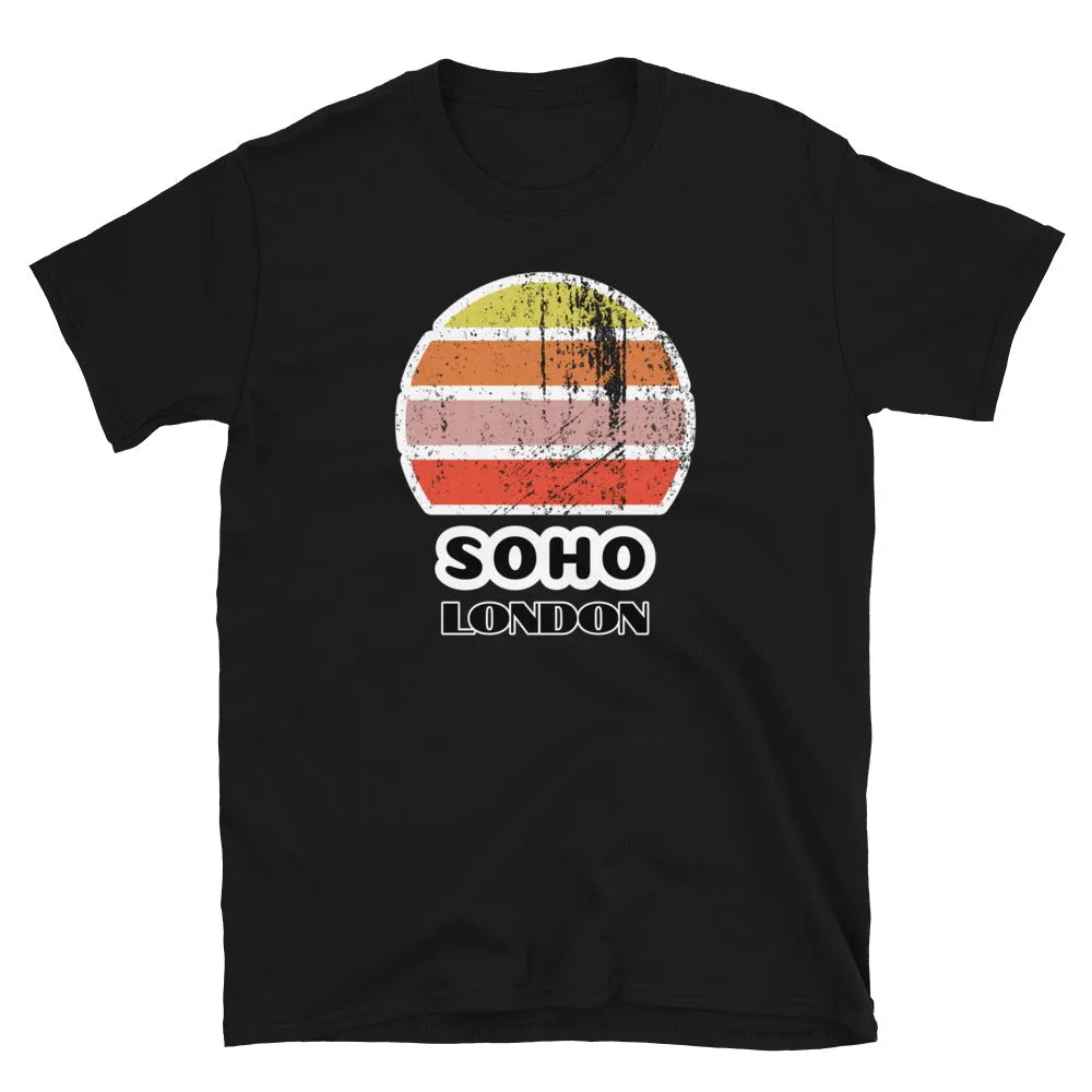 Soho London Vintage Sunset T-Shirt