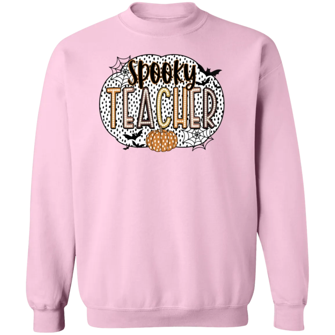 Spooky Teacher Crewneck Sweatshirt – Perfect for Fall Fun in the Classroom