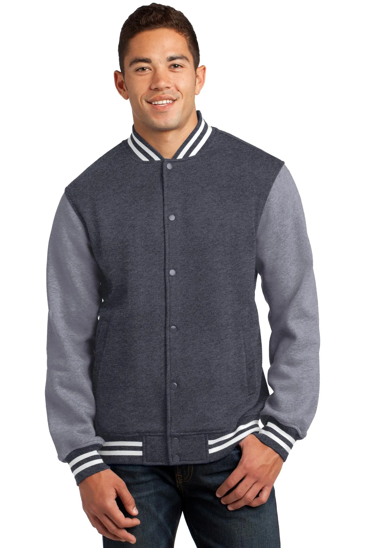 Sport-Tek¨ Fleece Letterman Jacket. ST270