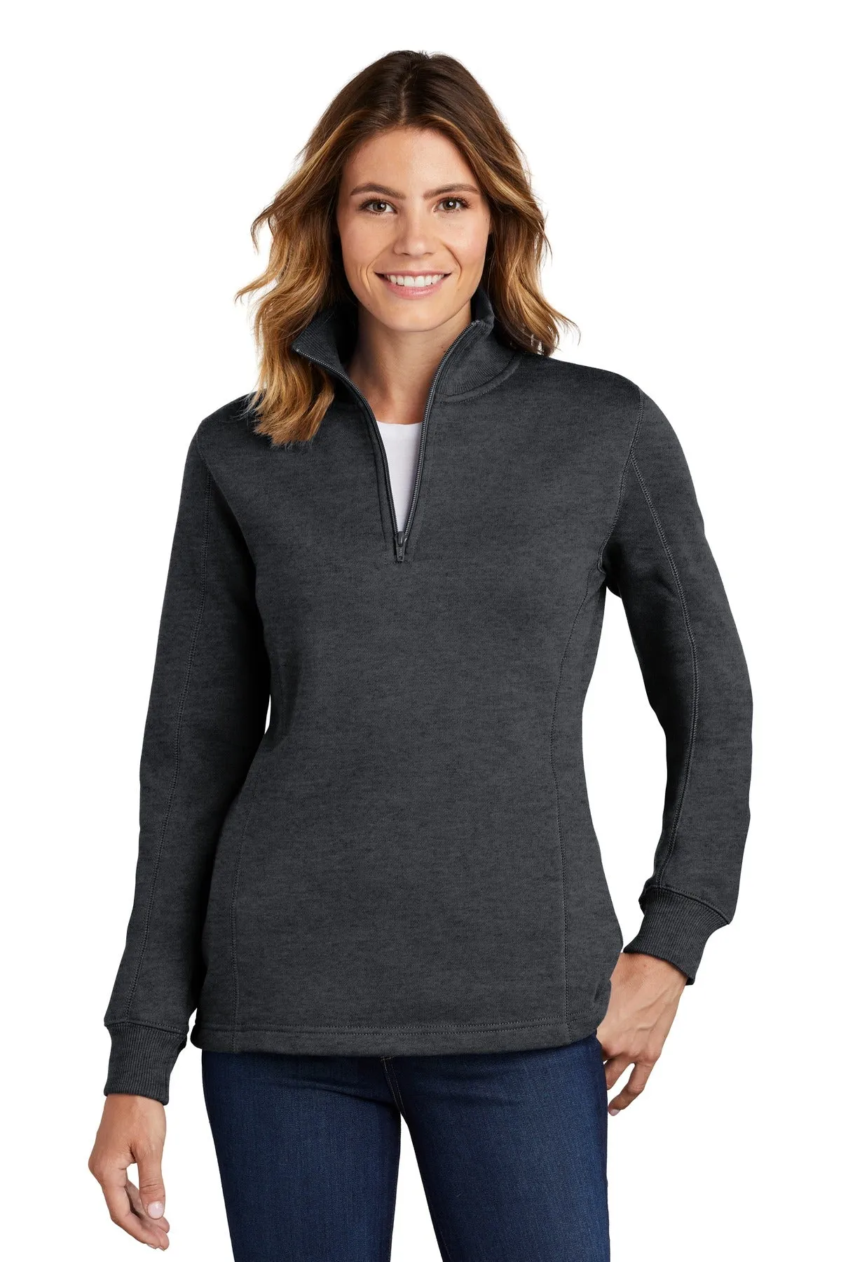 Sport-Tek¨ Ladies 1/4-Zip Sweatshirt. LST253