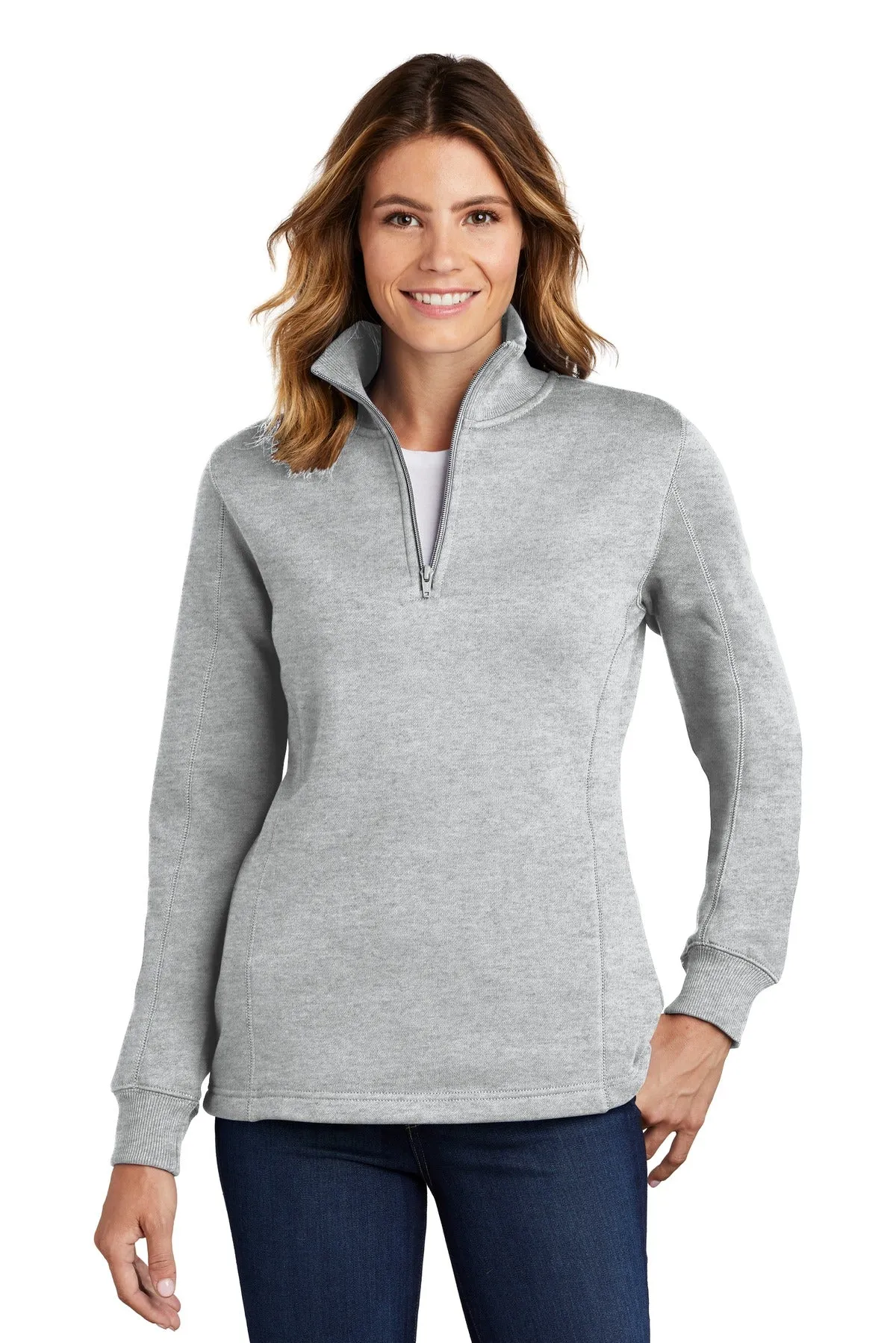 Sport-Tek¨ Ladies 1/4-Zip Sweatshirt. LST253