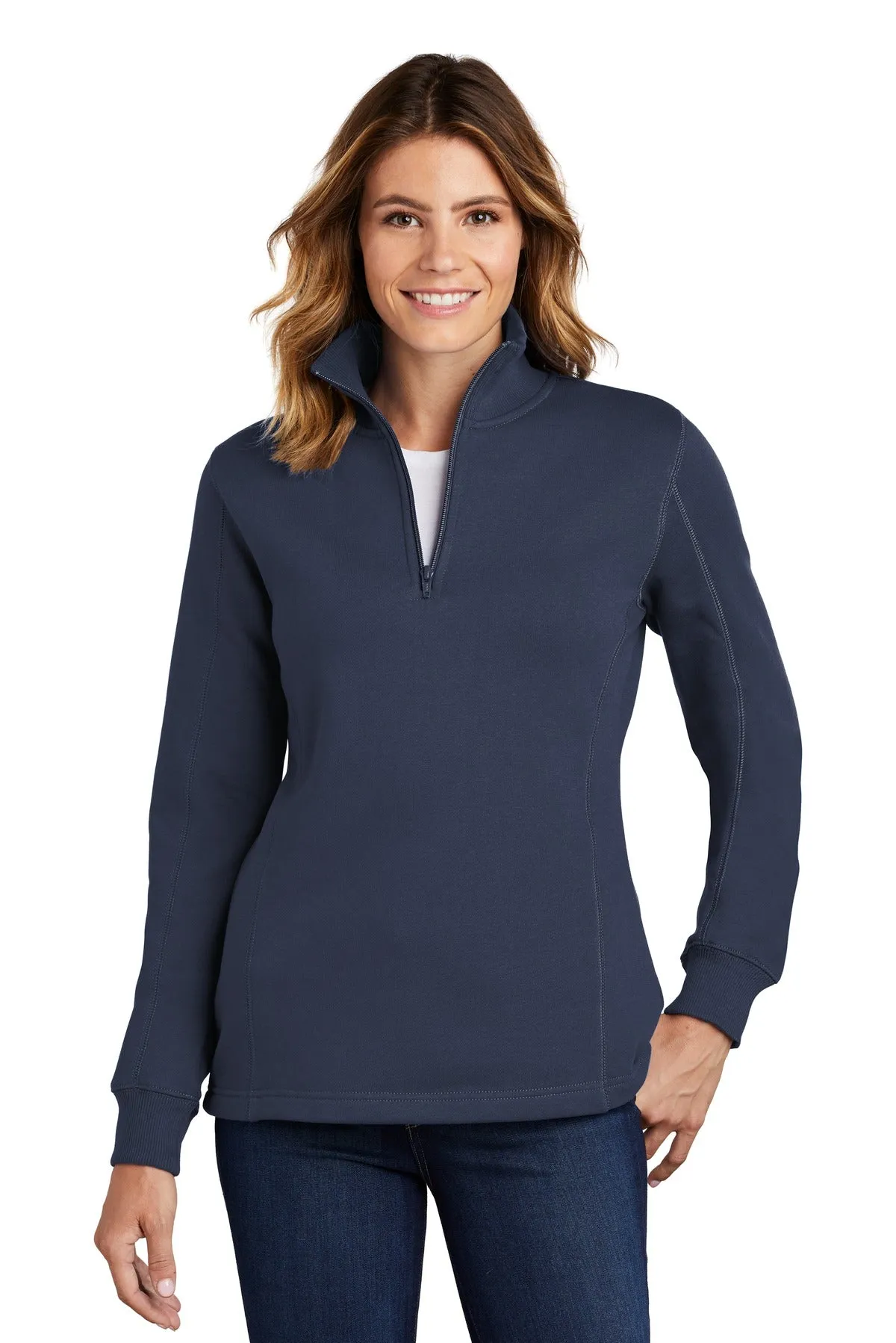 Sport-Tek¨ Ladies 1/4-Zip Sweatshirt. LST253