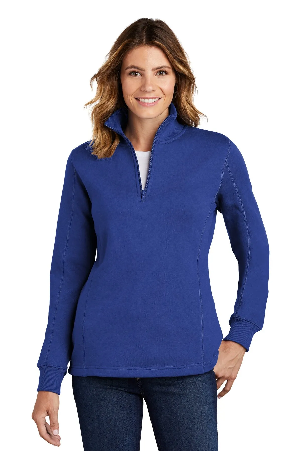 Sport-Tek¨ Ladies 1/4-Zip Sweatshirt. LST253