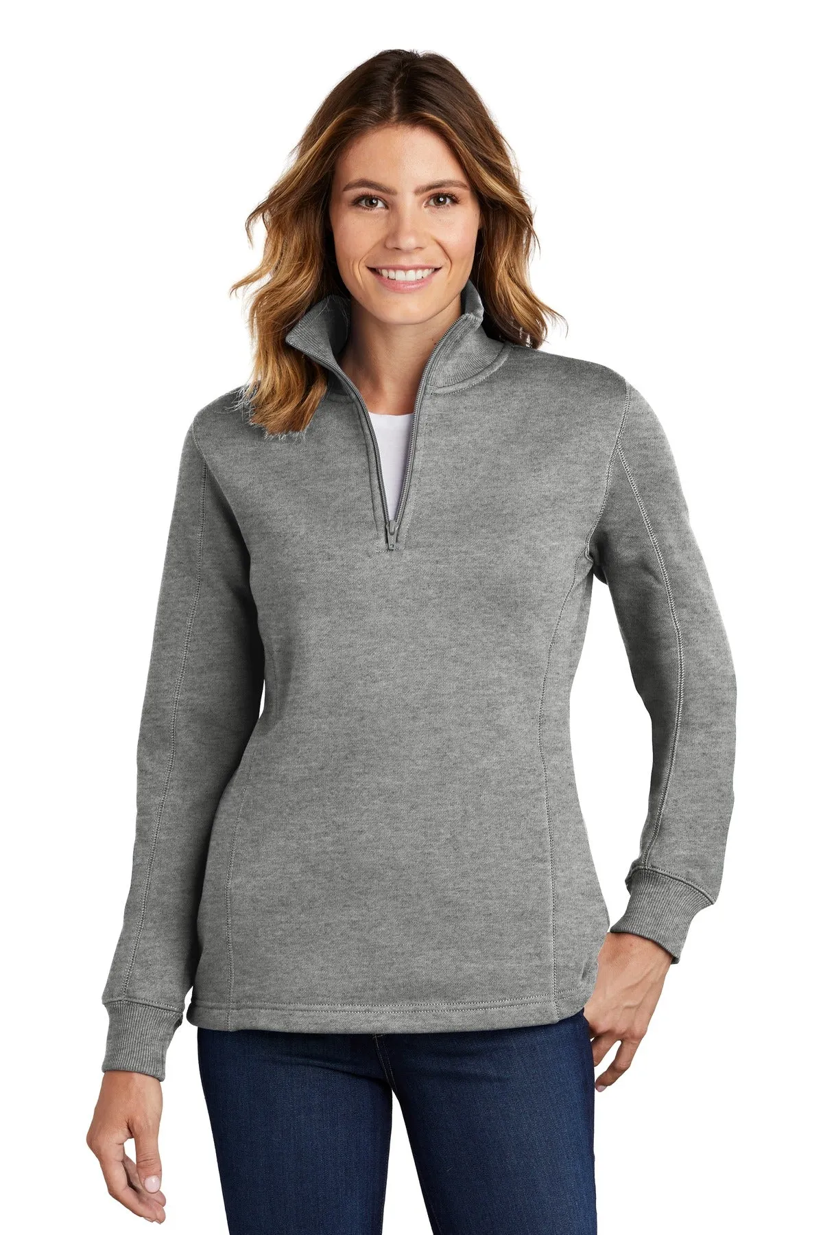 Sport-Tek¨ Ladies 1/4-Zip Sweatshirt. LST253