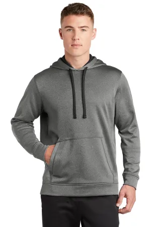 Sport-Tek ¨ PosiCharge ¨ Sport-Wick ¨ Heather Fleece Hooded Pullover. ST264