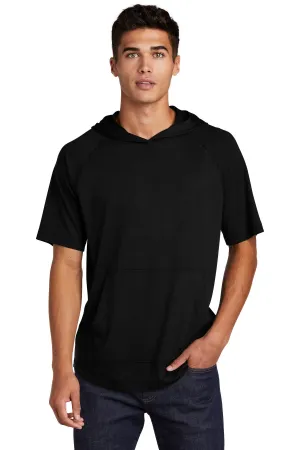 Sport-Tek ¨ PosiCharge ¨ Tri-Blend Wicking Short Sleeve Hoodie. ST404