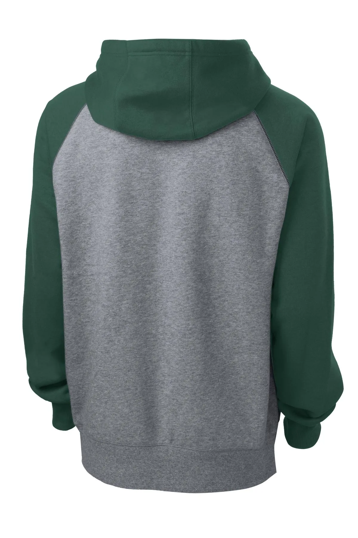 Sport-Tek® Raglan Colorblock Pullover Hooded Sweatshirt