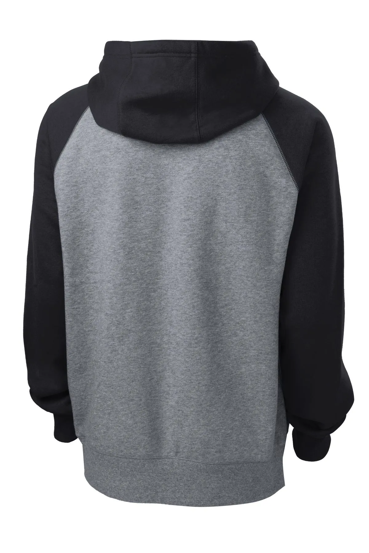 Sport-Tek® Raglan Colorblock Pullover Hooded Sweatshirt